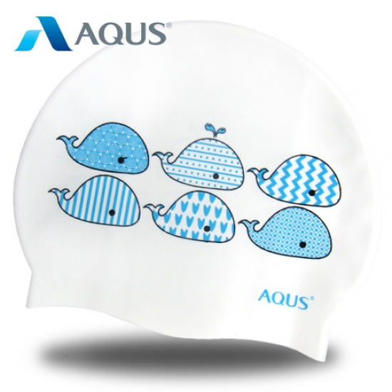 아쿠스(AQUS) AQUS CAP 아쿠스 실리콘수모 큐티웨일(AC1610) BLU