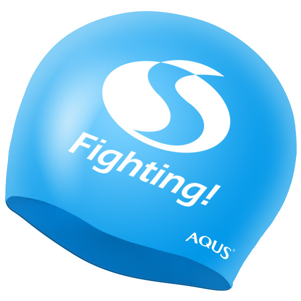 아쿠스(AQUS) 단체 팀 실리콘 수모 맞춤 주문제작 상주시화이팅