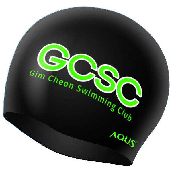 아쿠스(AQUS) 단체 팀 실리콘 수모 맞춤 주문제작 GCSC