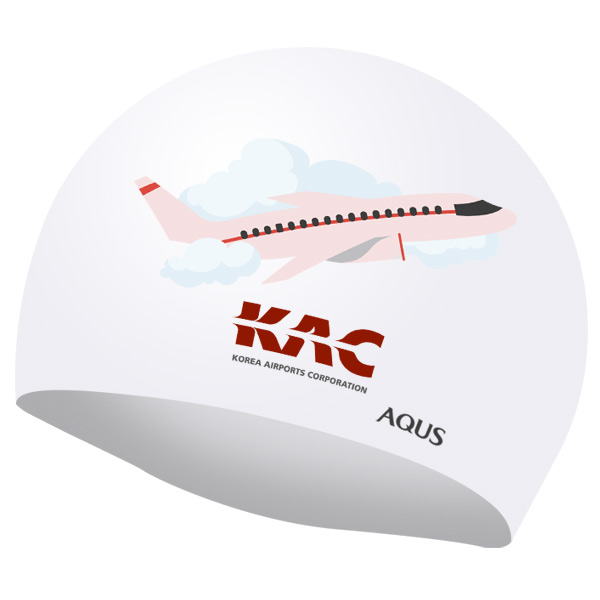 아쿠스(AQUS) 단체 팀 실리콘 수모 맞춤 주문제작 한국공항공사팀