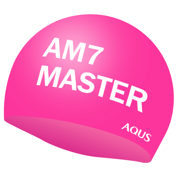 아쿠스(AQUS) 단체 팀 엠보싱 수모 맞춤 주문제작 AM7마스터 팀