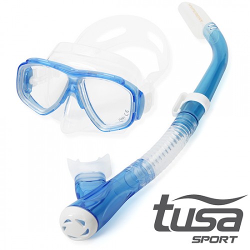 투사 스포츠(TUSA Sport) TUSA Sport 투사스포츠 성인용 마스크+스노클세트 UC-7519(SPLENDIVE COMBO)-CLB