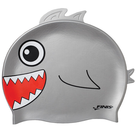 피니스(FINIS) 피니스 실리콘 수모 물고기 Shark GRY